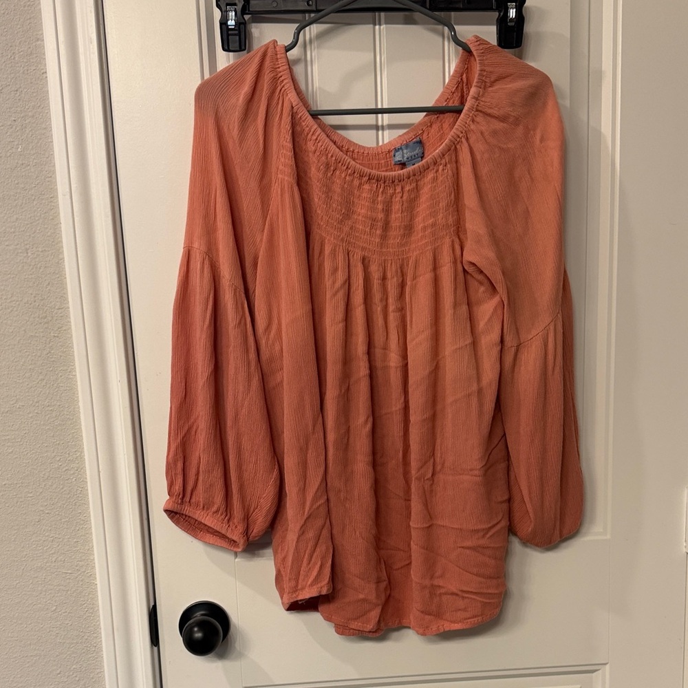 Studio West Coral Blouse